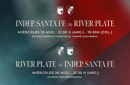 CONMEBOL Sudamericana - Reprogramación confirmada